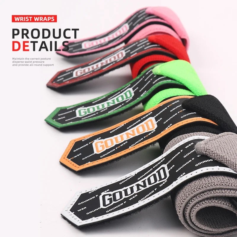 Bluejw Ready Stock Gym Wrist Straps: Support Wraps for Weightlifting, Dumbbell, Pull-Ups & Fitness Protection - Image 5